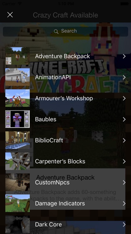 Crazy Craft Mods for Minecraft PC Edition - Epic Wiki & Mods Tools for MCPC screenshot-3