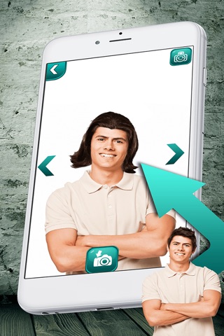 Virtual Hairstylist For Men - Try On Different Man Hair.styles In Our Trendy Makeover Salon screenshot 3