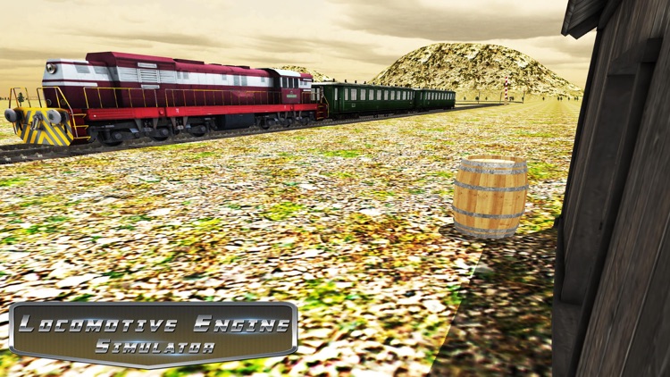 Locomotive Engine Simulator - Realistic Railroad Steam Train Driving Simulation Game screenshot-4