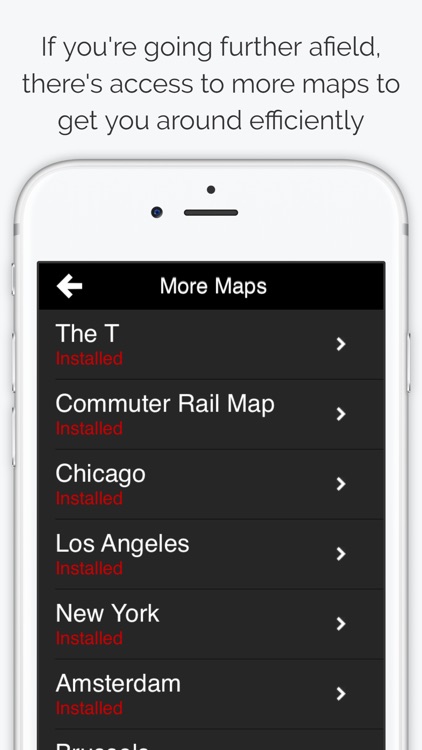 Boston Subway Map - The T screenshot-3