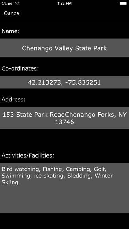 New York State Parks & Recreation Areas