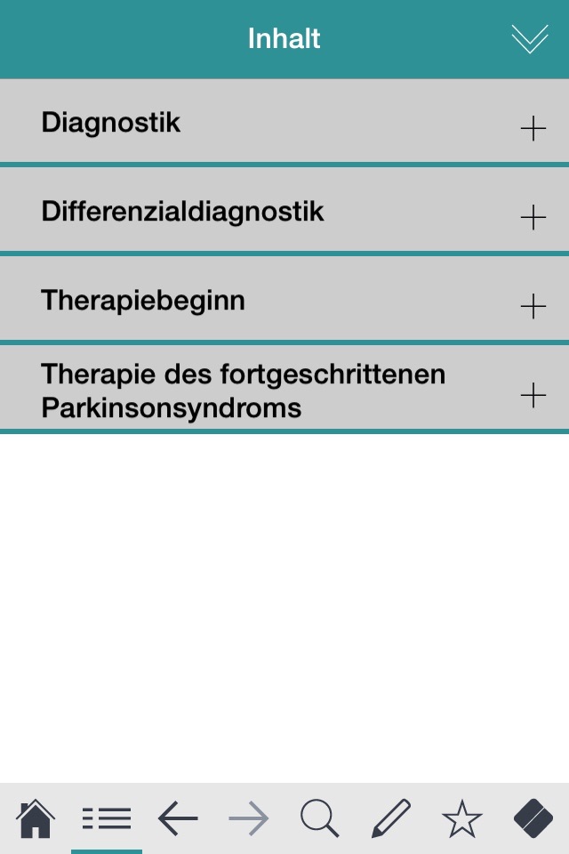 Parkinson pocketcards screenshot 2