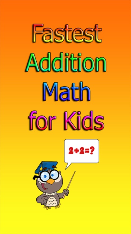 Fastest Addition Math Game for Kids - Brain Exercise screenshot-3