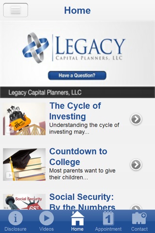 Legacy Capital Planners, LLC screenshot 2