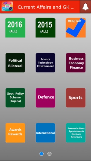 Current Affairs and GK 2016