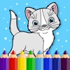 Kitty - Coloring Book for Little Boys, Little Girls and Kids - Free Game