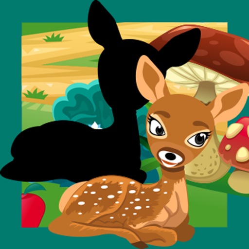 A Kid-s Game-s with Happy Forest Animal-s: Spot the Shadow icon