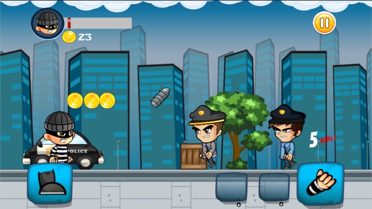 robber vs cops run adventure games