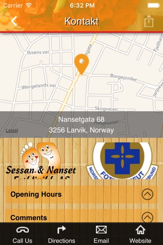 Sessan & Nanset Fotklinikk screenshot 2