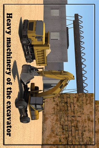 Heavy Excavator Machine 3d screenshot 2