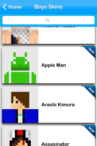 Boys Skin Pack+Editor For Minecraft Pocket Edition+PC screenshot 2