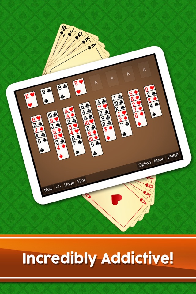 FreeCell Solitaire - Premium Card Paradise Games screenshot 3