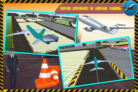 Aero Plane Parking 3D Sim screenshot 2