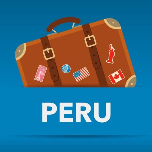 Peru offline map and free travel guide icon