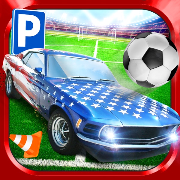 FOOTBALL STADIUM SPORTS CAR & BUS PARKING SIMULATOR 3D DRIVING SIM