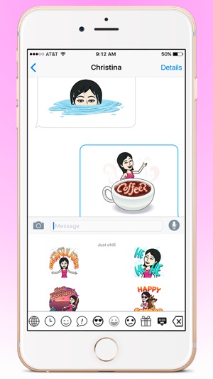 Girlmoji Keyboard - Emoji Keyboard for cute girls(圖4)-速報App