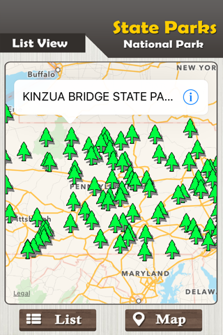 Pennsylvania State Parks & National Park Guide screenshot 2