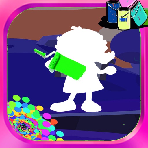 Coloring Book Tickety Toc Cartoons Edition iOS App