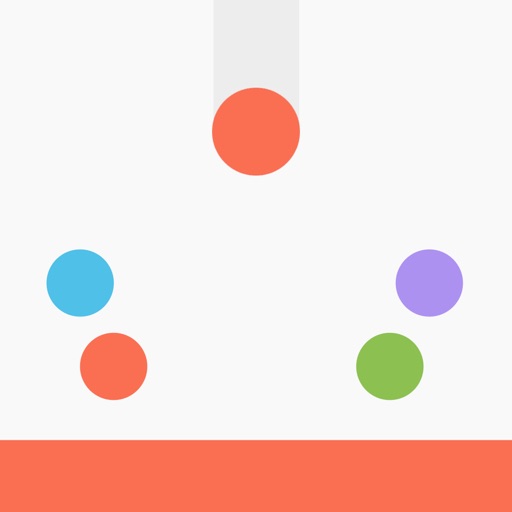 Falling Color Dots Icon