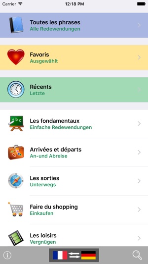 French / German Talking Phrasebook Translator Dictionary - M(圖1)-速報App