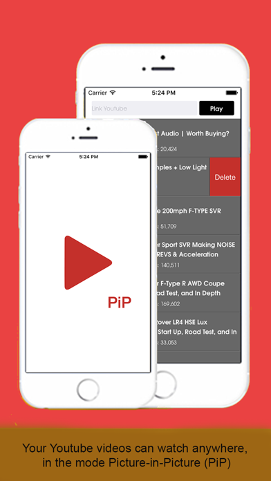 How to cancel & delete PiP for Youtube free - Music Player for listening music or video when off screen from iphone & ipad 1
