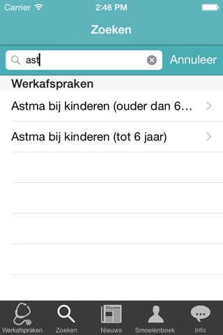 Werkafspraken MCC Leeuwarden screenshot 3