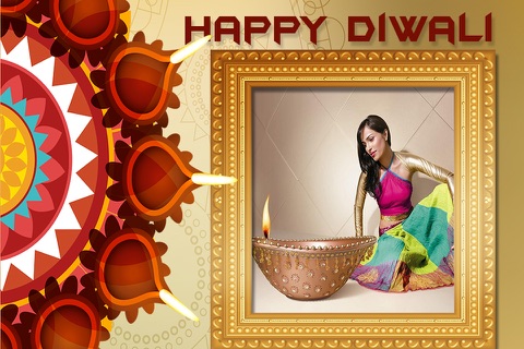 Diwali Photo Frames Deluxe screenshot 2