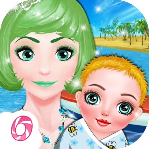 Mermaid Mommy's Cute Baby - Beauty Health Tracker /Princess Surgeon Salon Games For Girls Icon