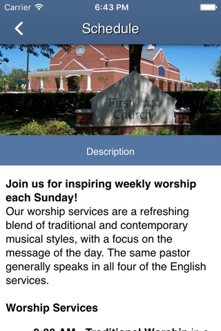 First United Methodist Church - Grapevine, TX screenshot 2