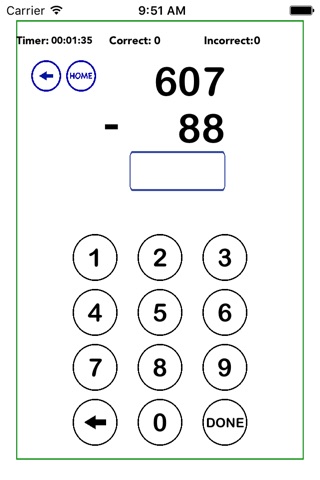 Math Minutes Subtraction screenshot 3