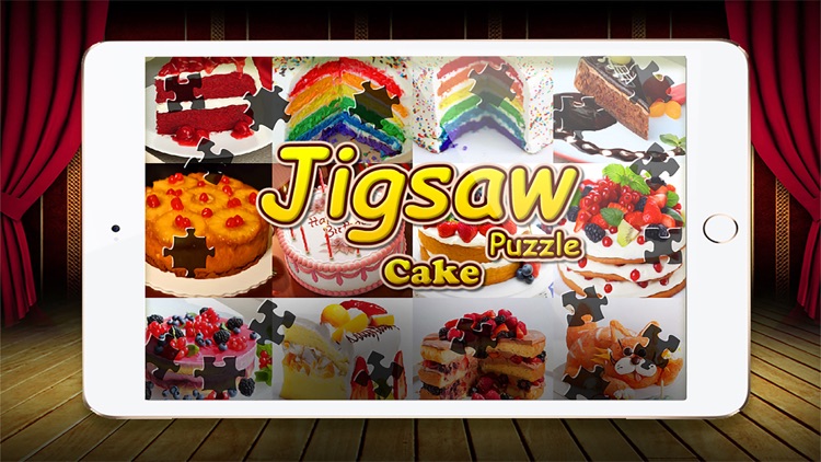 Jigsaw Puzzle Cake