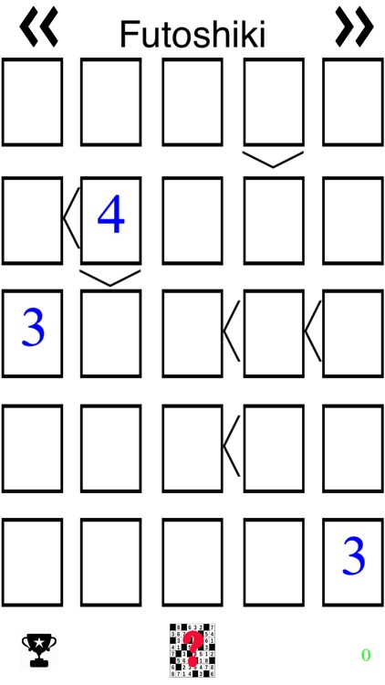 Futoshiki (Sudoku like Japanese Puzzle Game)
