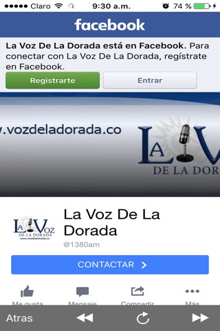 La Voz de la Dorada screenshot 3