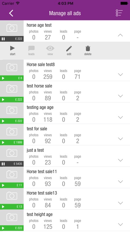 Horsemart.co.uk - Ad Manager screenshot-3