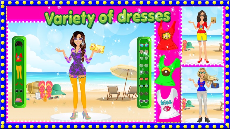 Princess Summer Dress up- Free Celebrity Fashion Design glamour game for Girls,Kids & teens