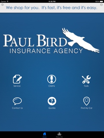 Paul Bird Insurance Agency HD screenshot 2