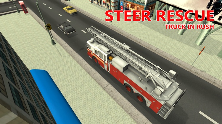 Fire Rescue Truck Simulator – Drive firefighter lorry & extinguish the fire screenshot-1