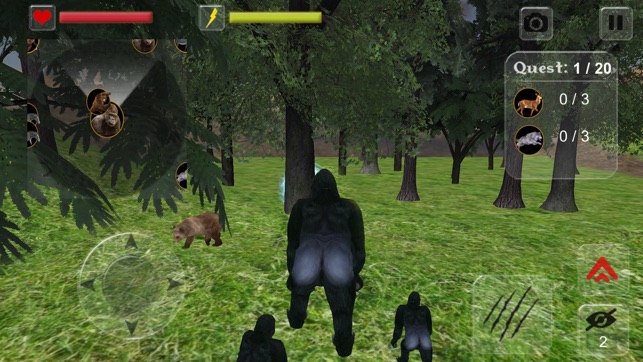 Clash of Wild Gorilla Simulator(圖4)-速報App