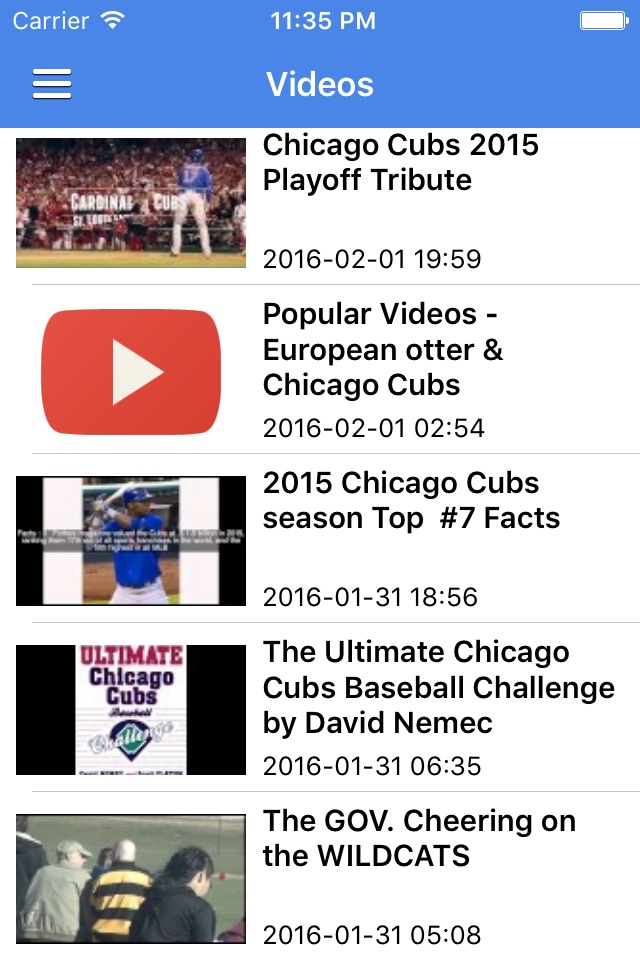 News Surge for Chicago Cubs Baseball Free Edition screenshot 4