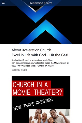 Xceleration Church screenshot 2