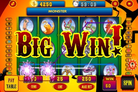 Monster Slots - Play Pro Lucky Wheel Deal Classic Casino Slot Machine Games screenshot 2