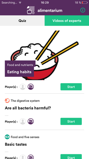 Alimentarium Quiz