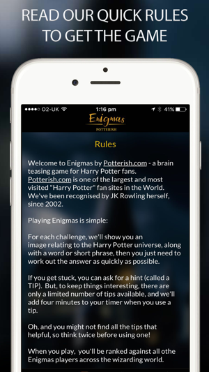 Enigmas Potterish (Harry Potter fãs)(圖3)-速報App