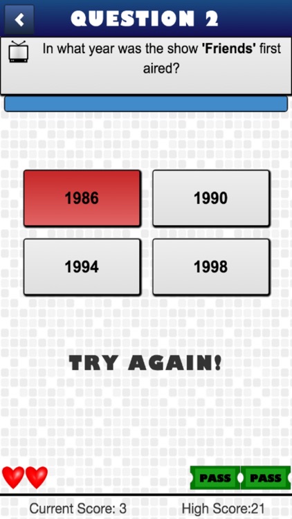 TV Quiz - Guess The Year