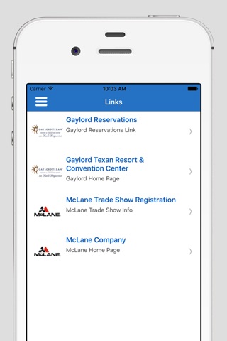 2016 McLane Trade Show screenshot 3