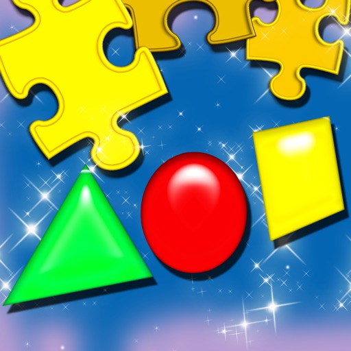 Shapes In Puzzle Play & Learn Icon