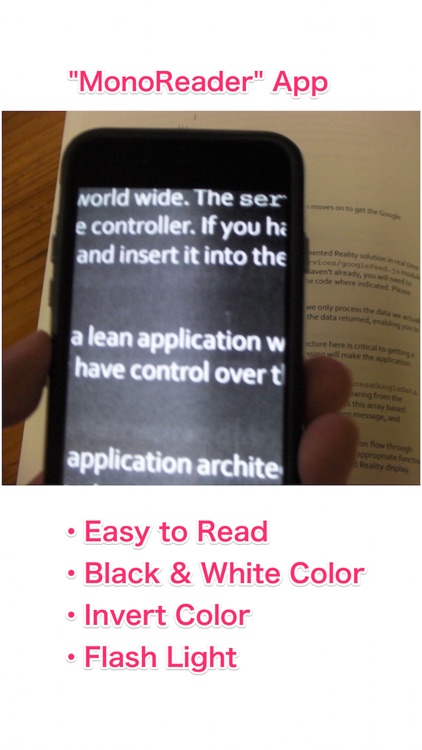 MonoReader/ Monochrome Lens Reader(No Ad.)