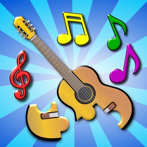 Kids Musical Jigsaw Puzzles - shape and matching childrens game suitable for toddlers and preschoolers iOS App