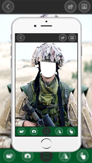 Military Army Man Suit Photo- New Photo Montage With Own Pho(圖2)-速報App