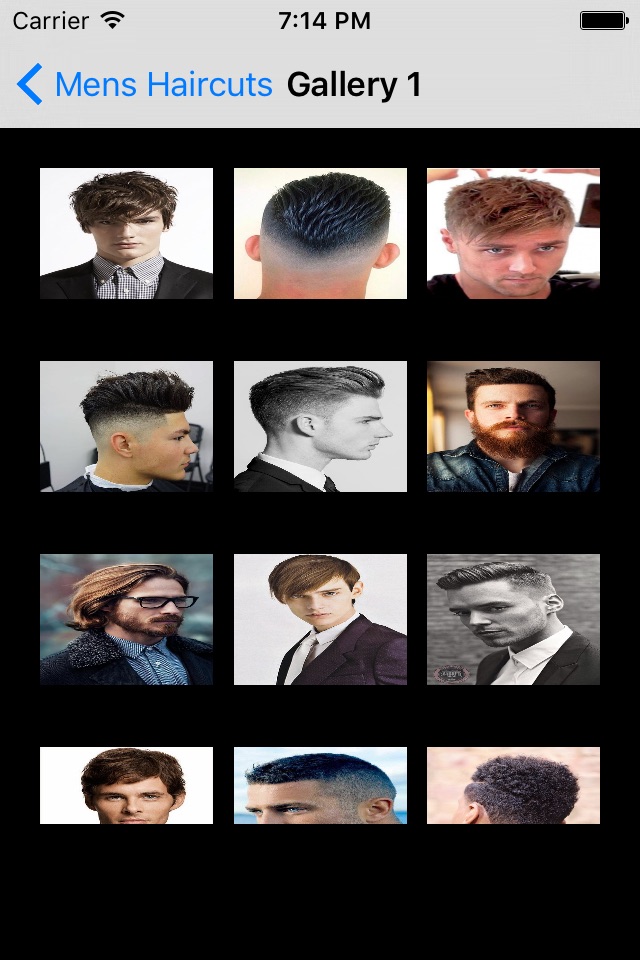 Mens Haircuts screenshot 2